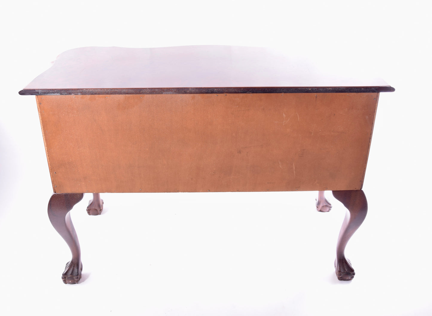 Komoda w stylu chippendale orzech 6 szuflad XX wiek 104x72x46 cm