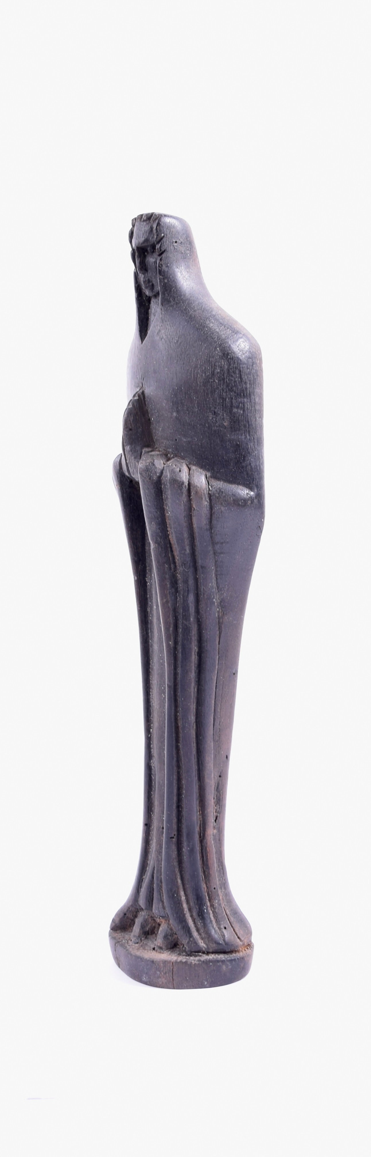 RZEŹBA ART DÉCO – POSTAĆ Madonny – DREWNO, LATA 30/40 27 cm