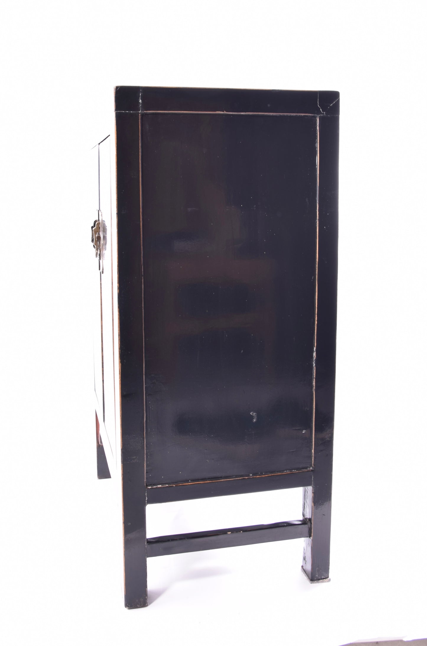 Sztuka Chin prosta komódka z pięknie zdobionym frontem 85x58x37 cm