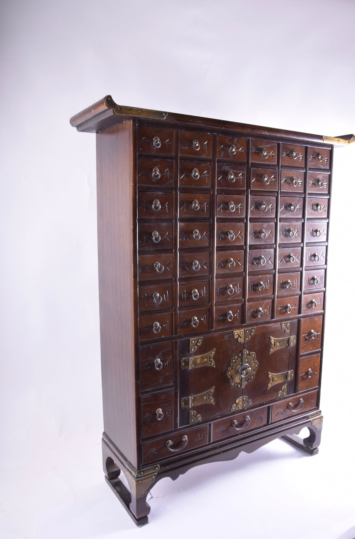 Sztuka Chin komoda apteczna 49 szuflad w kształcie pagody 84x74x24cm
