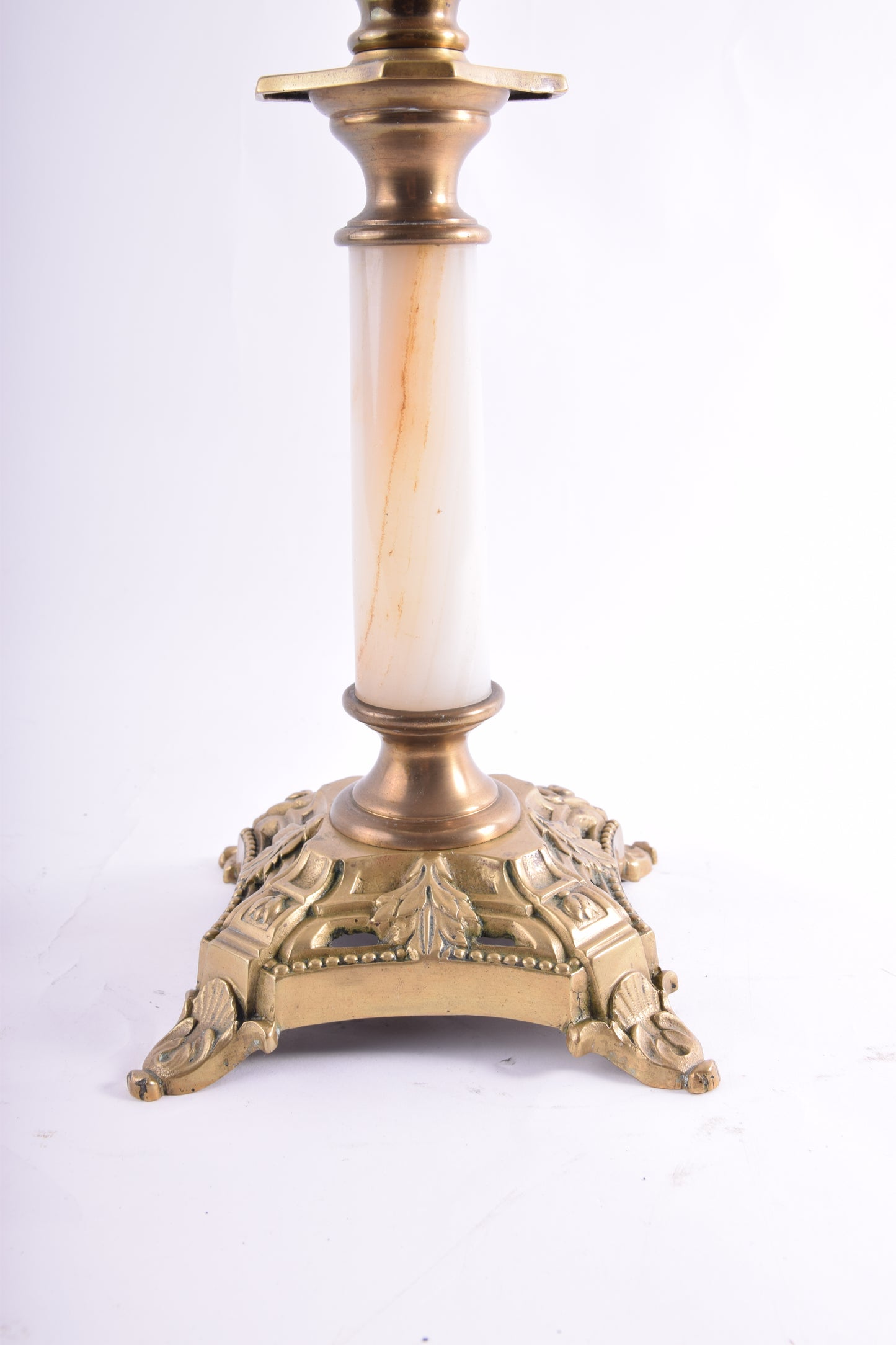 Zabytkowa lampa naftowa Wilhelm Jonas Berlin – oryginał XIX / XX w 65 cm