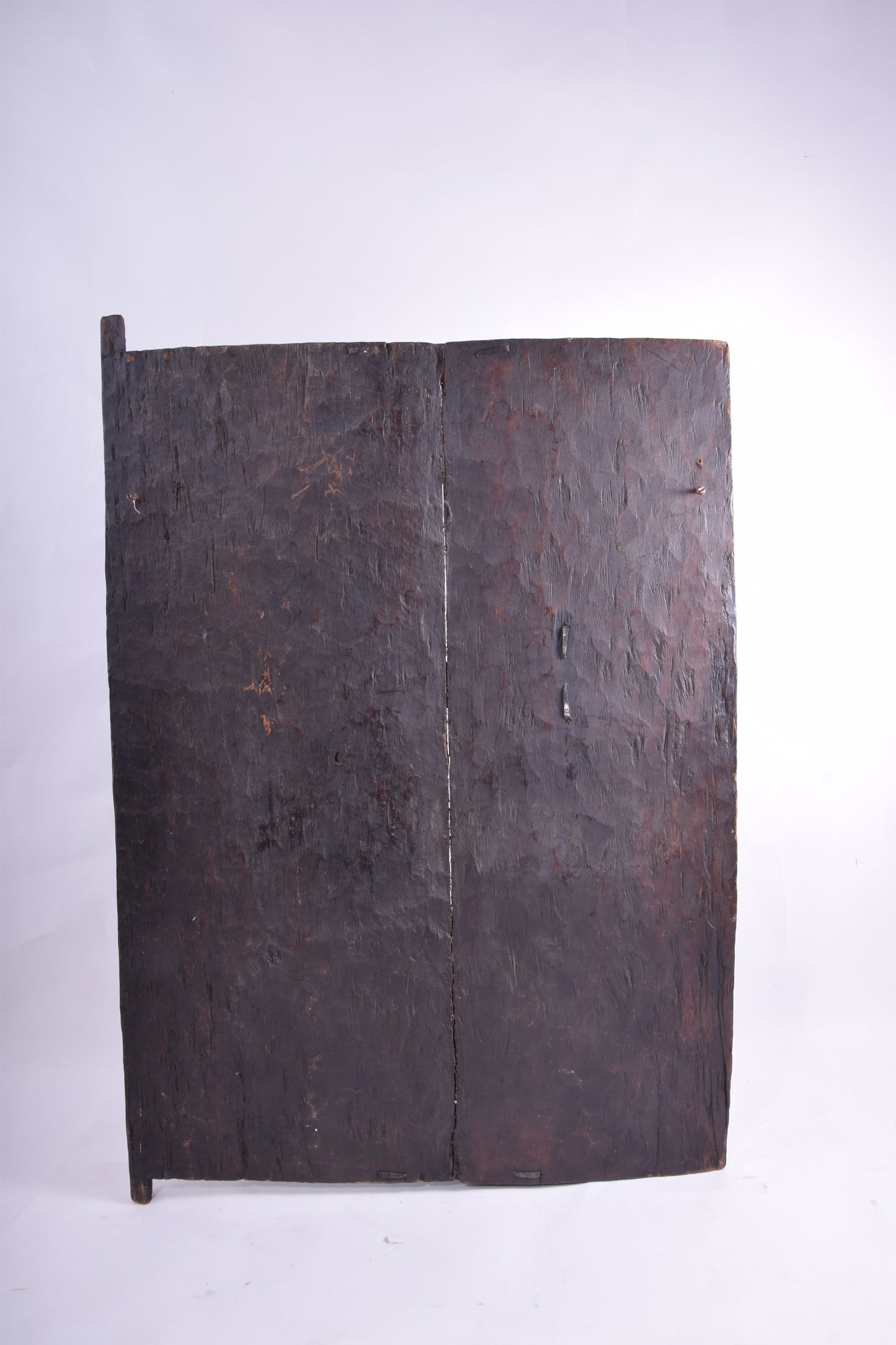 Drzwi rzeźbione Dogon Mali duże piękne w trówymiarze XX w 80x56x8cm