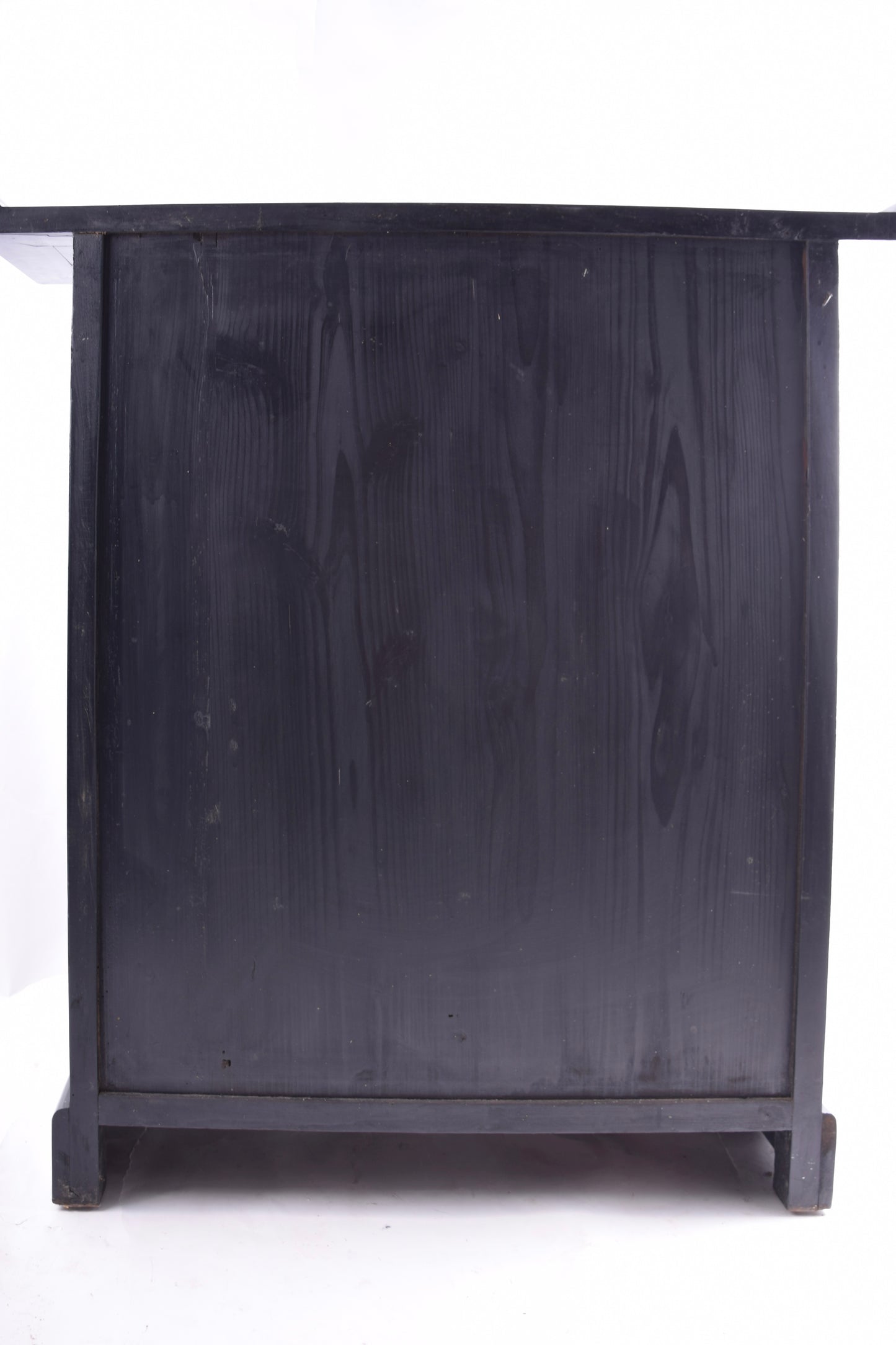 Sztuka Chin komoda apteczna czarna 44 szuflady solidne drewno 100x95x25cm