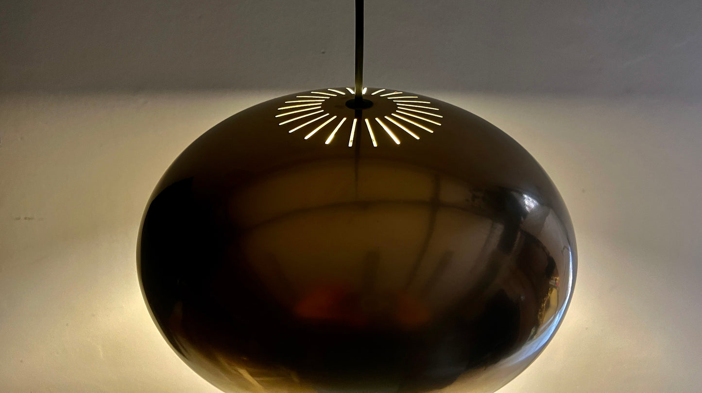 Para lamp , styl Jo Hammerborg / Fog & Mørup 60/70r typ UFO disk 32x15cm