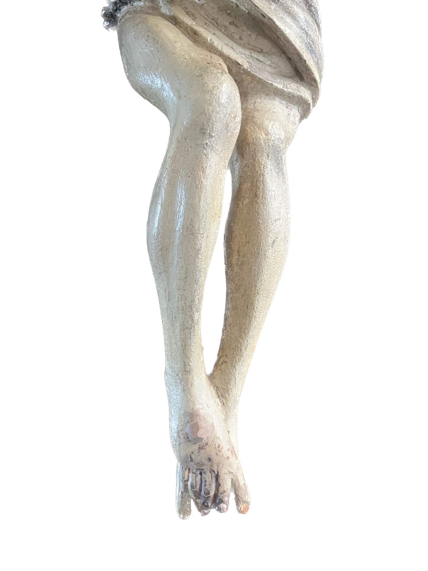 Chrystus ukrzyżowany rzeźba w drewnie lipowym XVIII wiek 70x47 cm