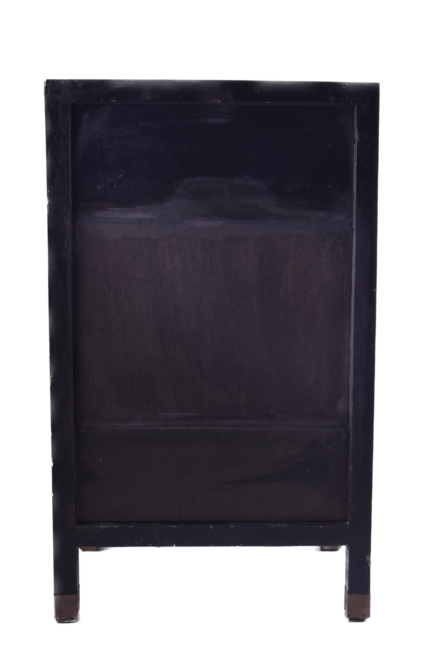 Sztuka Chin piękna komoda z medalionem zdobiona kamieniami XX w 87x51x33cm