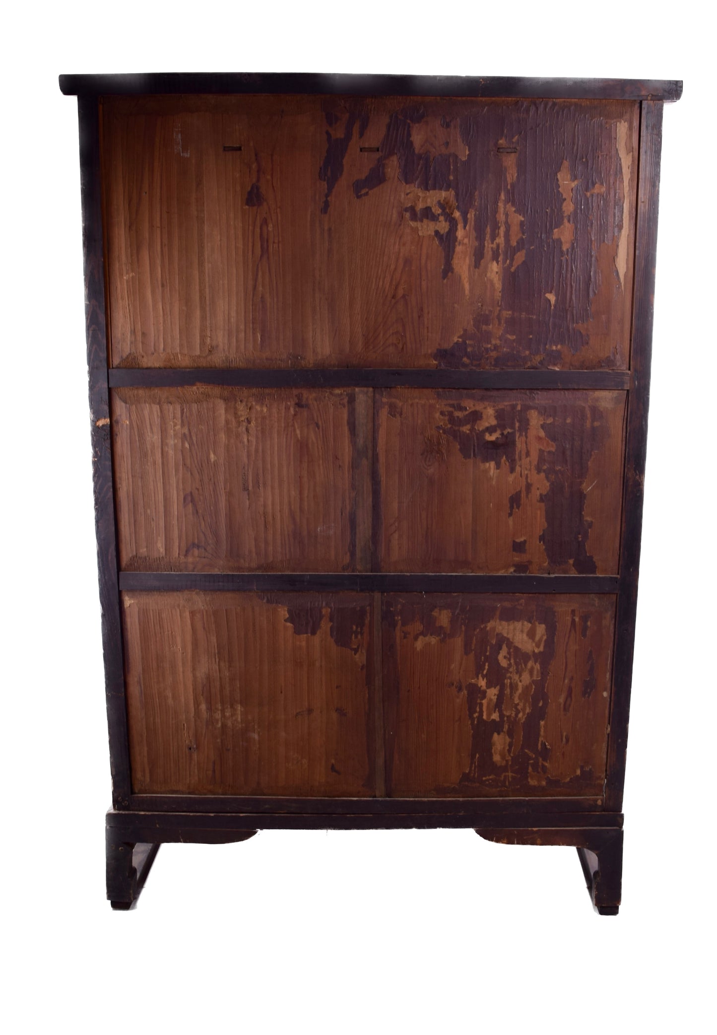 Komoda koreańska duża typu Bandaji orzech lata 1880-1910r 155x103x47 cm