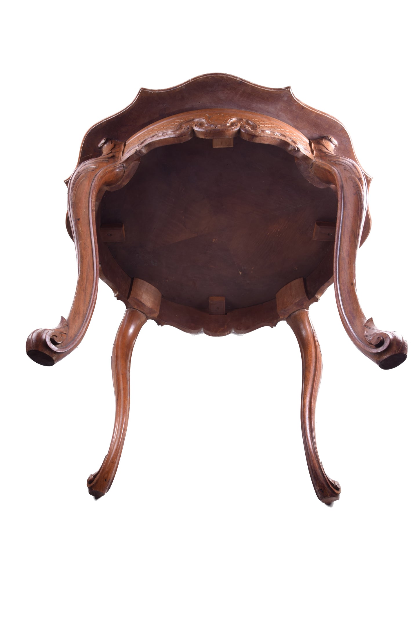 Stolik salonowy , do herbaty, karciany , Ludwik I poł XX w śr86 wys68cm