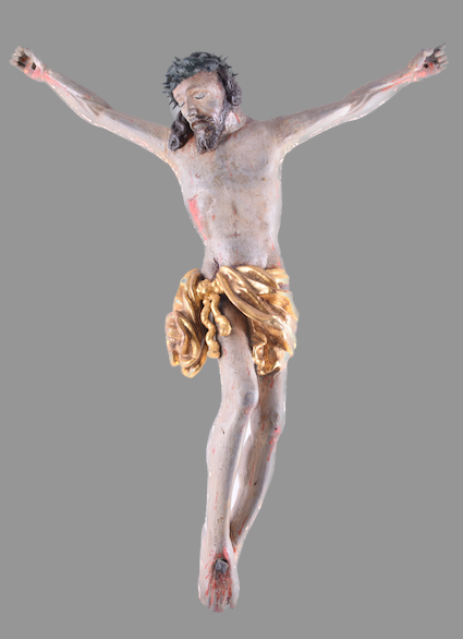 Chrystus ukrzyżowany II połowa XIX wieku 90 cm