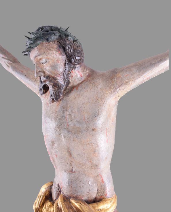 Chrystus ukrzyżowany II połowa XIX wieku 90 cm