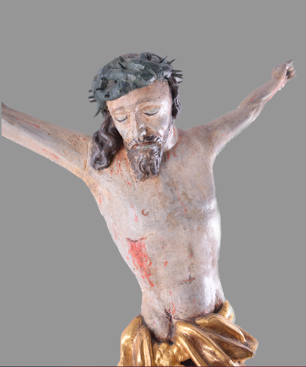 Chrystus ukrzyżowany II połowa XIX wieku 90 cm