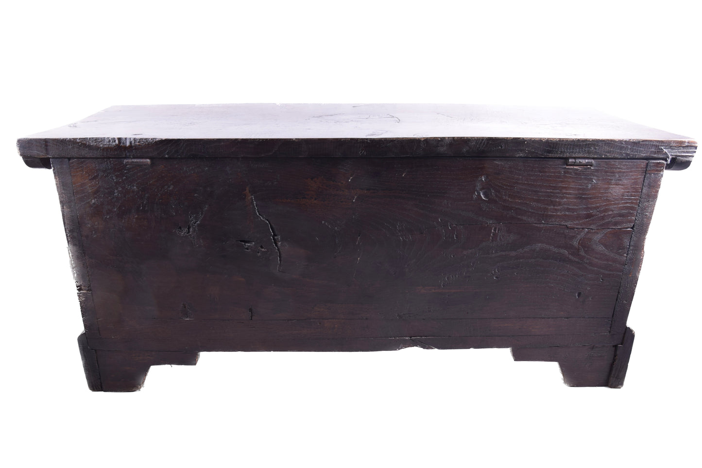 stylowa skrzynia w stylu gotyckim XX wiek 110 cm