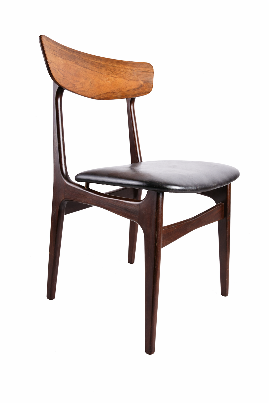 Kpl stół i 4 krzesła palisander Dania – Schønning & Elgaard 1960r 120 cm