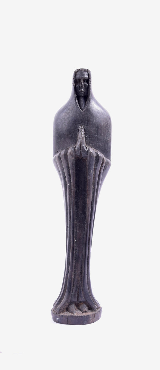 RZEŹBA ART DÉCO – POSTAĆ Madonny – DREWNO, LATA 30/40 27 cm