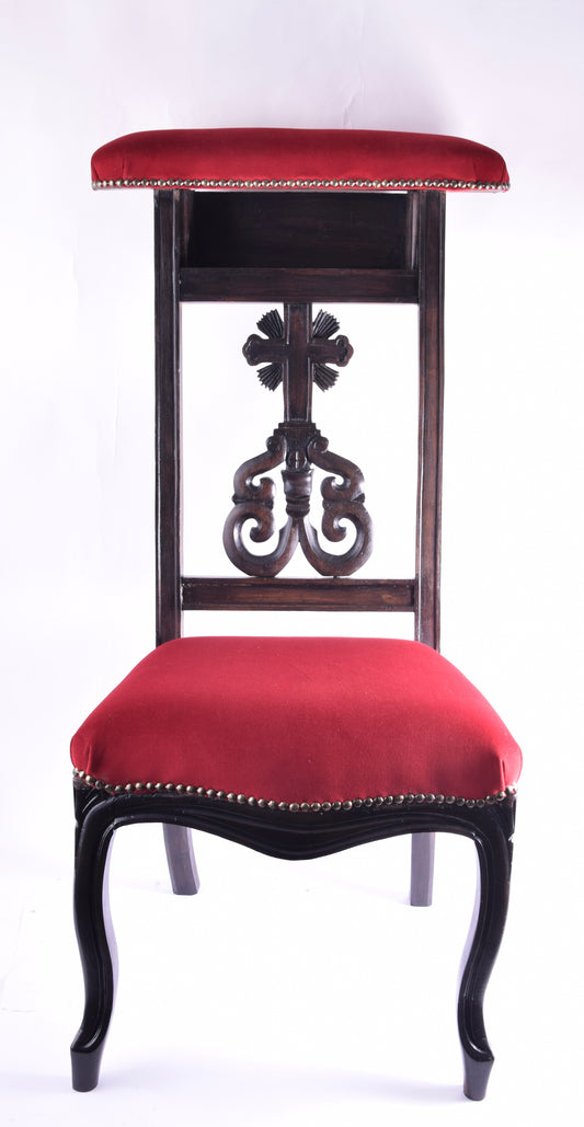 Klęcznik sakralny (prie-dieu) – koniec XIX w 102x50x40x37 cm