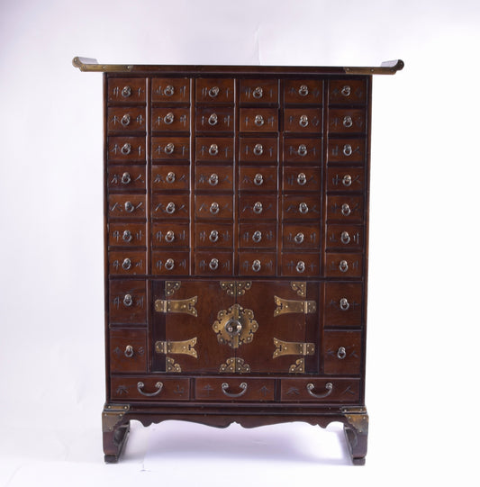 Sztuka Chin komoda apteczna 49 szuflad w kształcie pagody 84x74x24cm