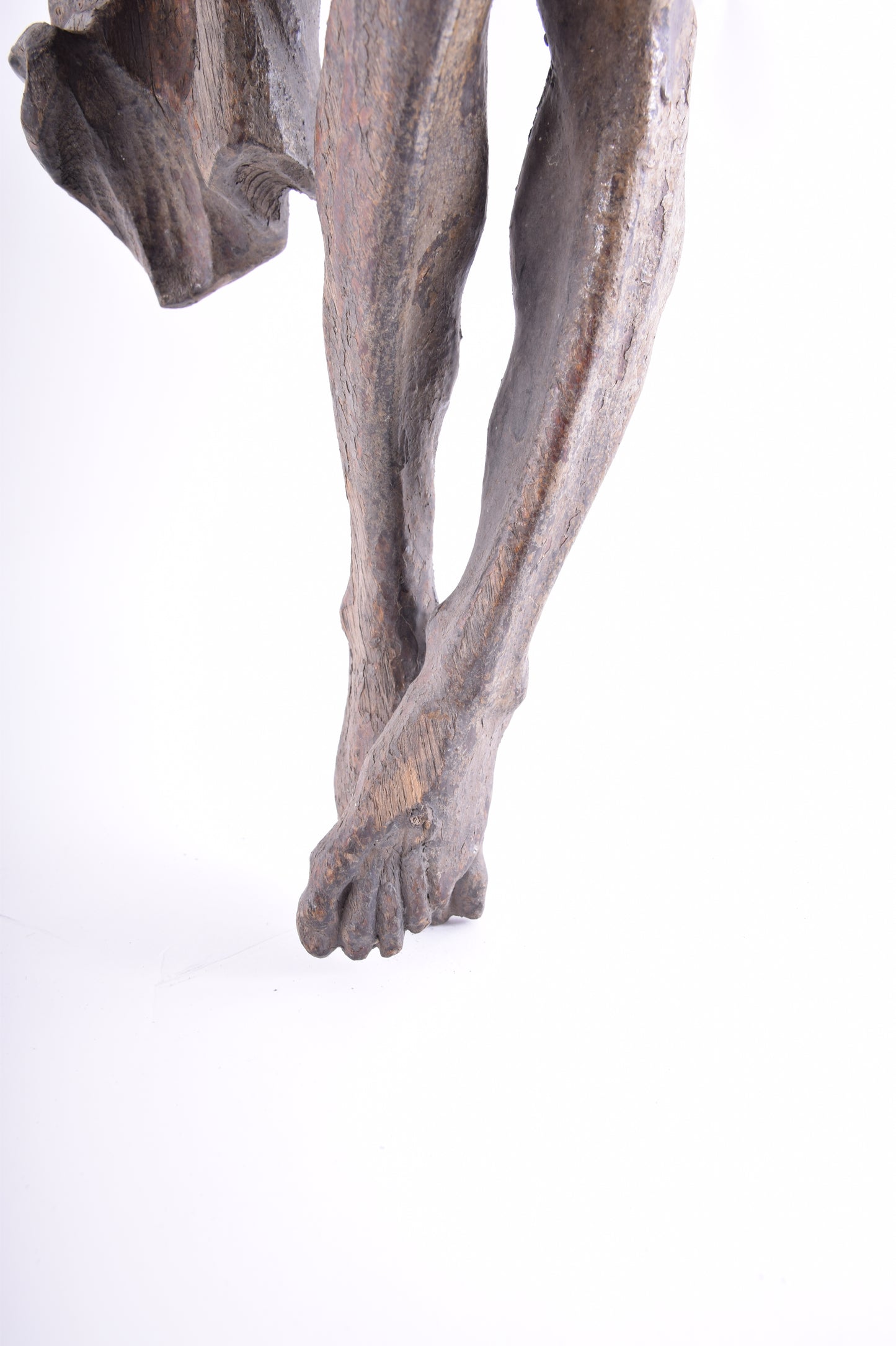 Chrystus rzeźba w dębie XVII wiek 63 cm