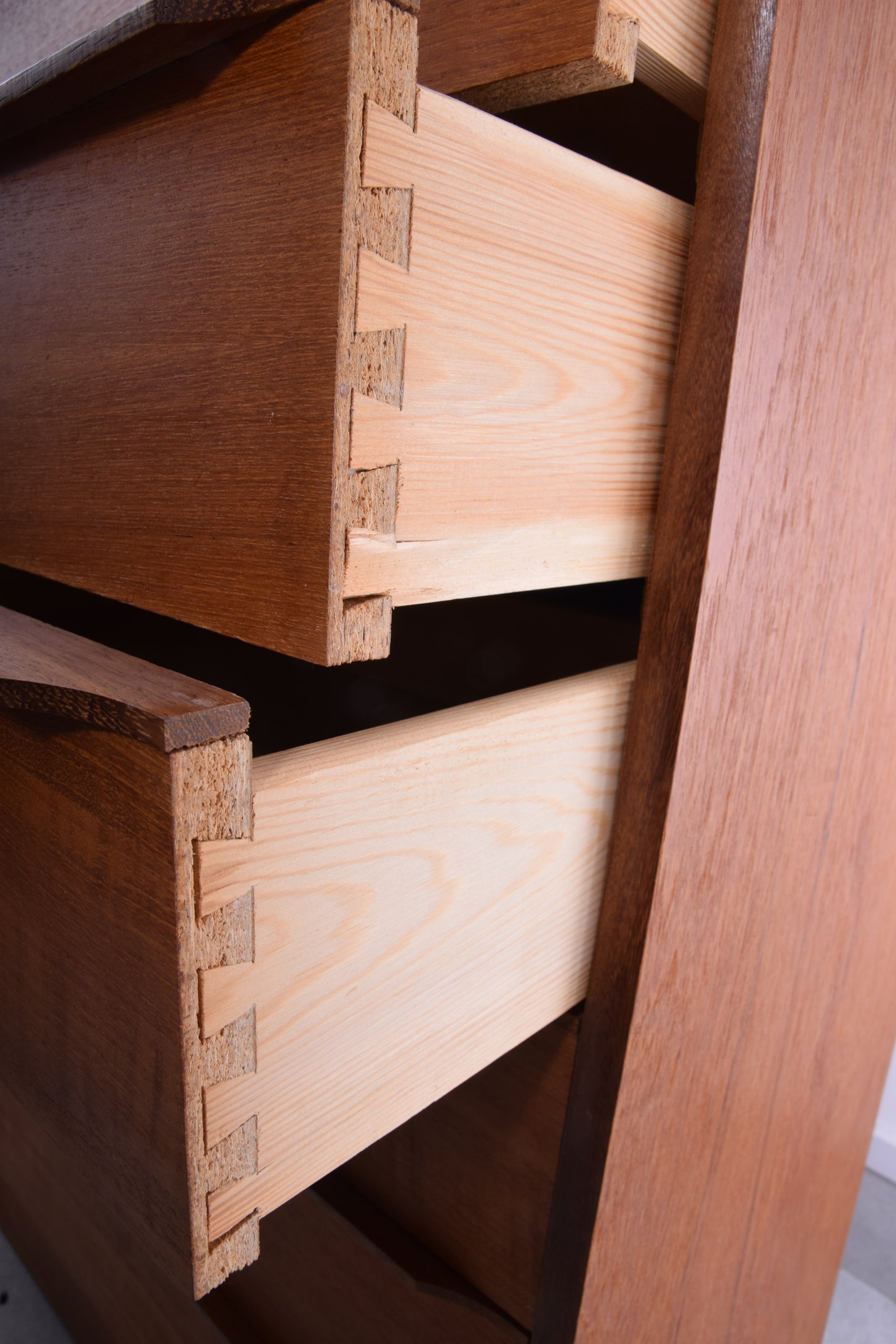 Komoda duńska vintage, lata 60. – teak, 86x62x36cm