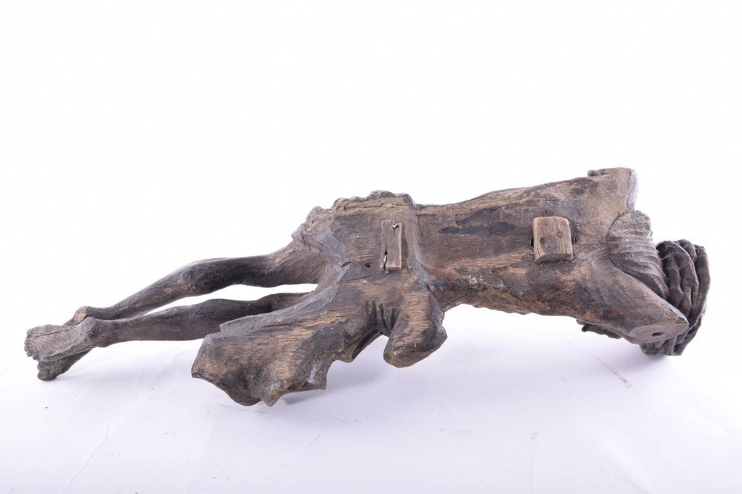 Chrystus rzeźba w dębie XVII wiek 63 cm