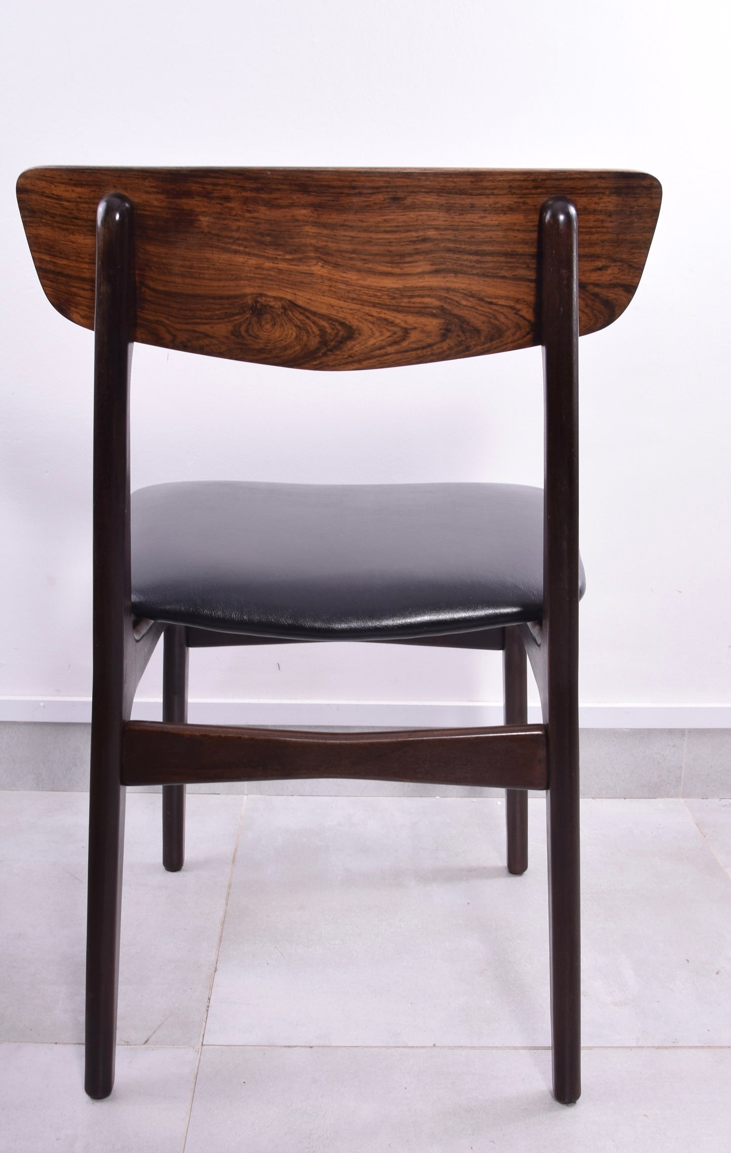 Zestaw 4 krzeseł duńskich Schøning & Elgaard z palisandru lata 60 78x46x46