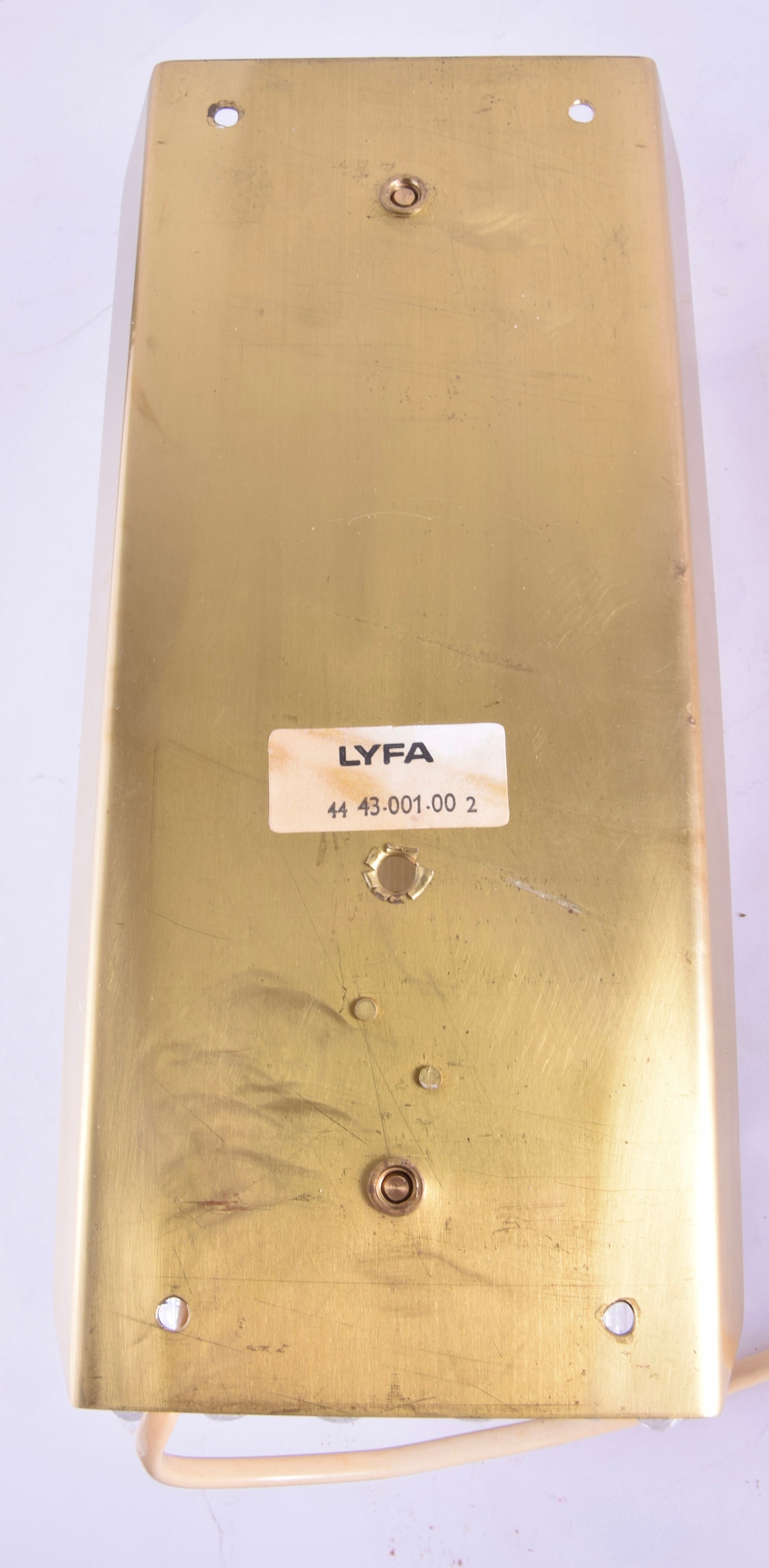 Oryginalny kinkiet Carl Fagerlund, Szwecja, lata 60 28x12cm