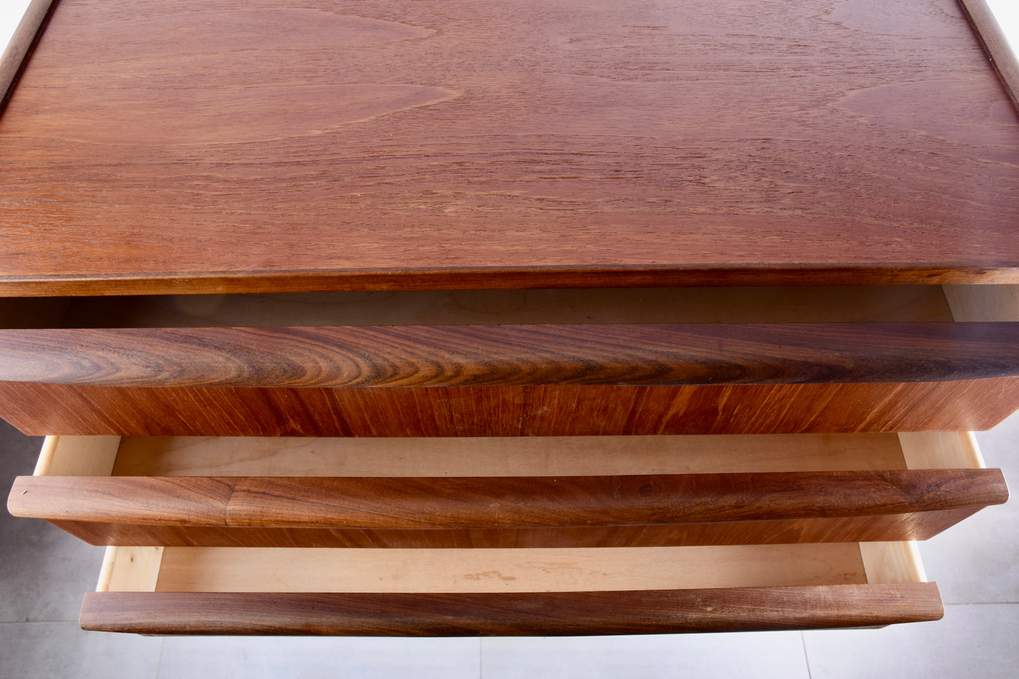 Duńska komoda teak – Danish Modern – lata 60 – 6 szuflad 109x79x39cm