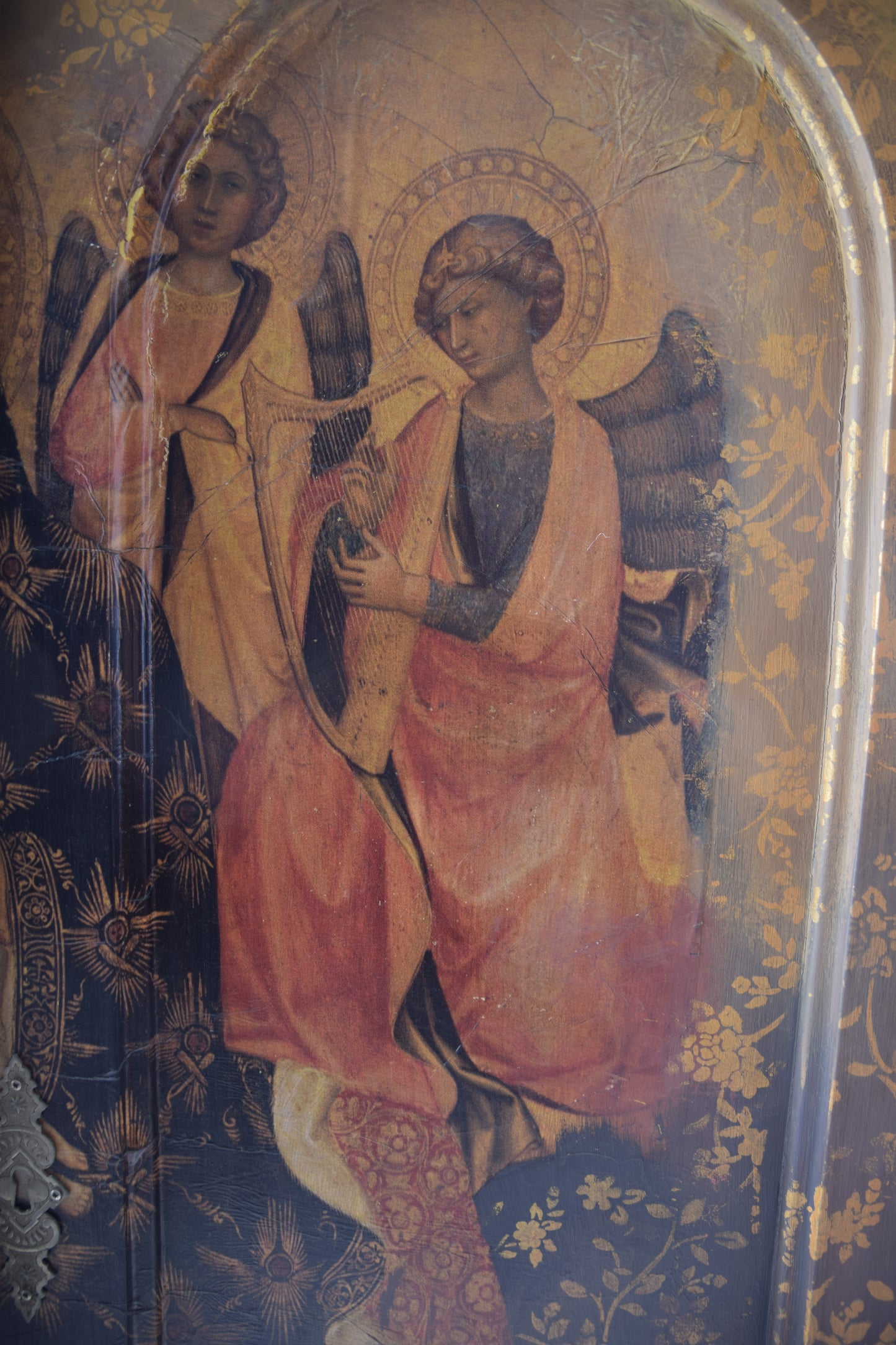 Bieliźniarka komoda Vertico  unikalny zdobiony front Botticelli 140x98x50 cm