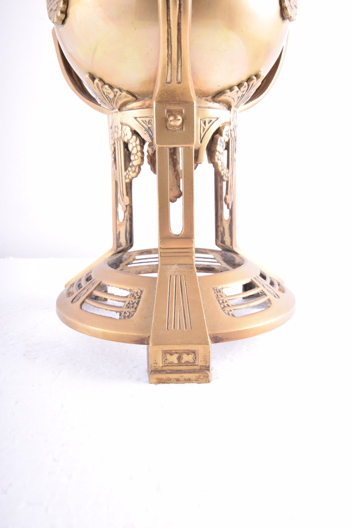 Lampa Naftowa EMPIRE XIXw Klosz MYŚLIWSKI Jeleń Pies 100% Oryginał 58x20 cm