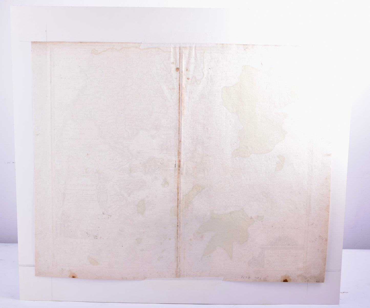 Grecja Mapa oryginalna Graecia Nova XVIII w Tobias C. Lotter 58x51 cm