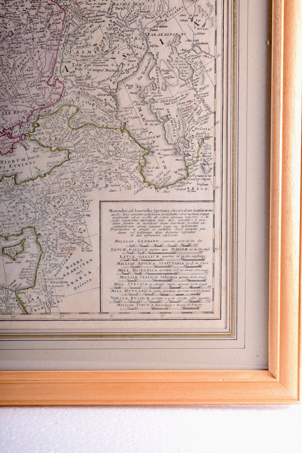 Mapa Europy z Polską przedrozbiorową J. M. Hase 1743r Miedzioryt 51×58,5cm