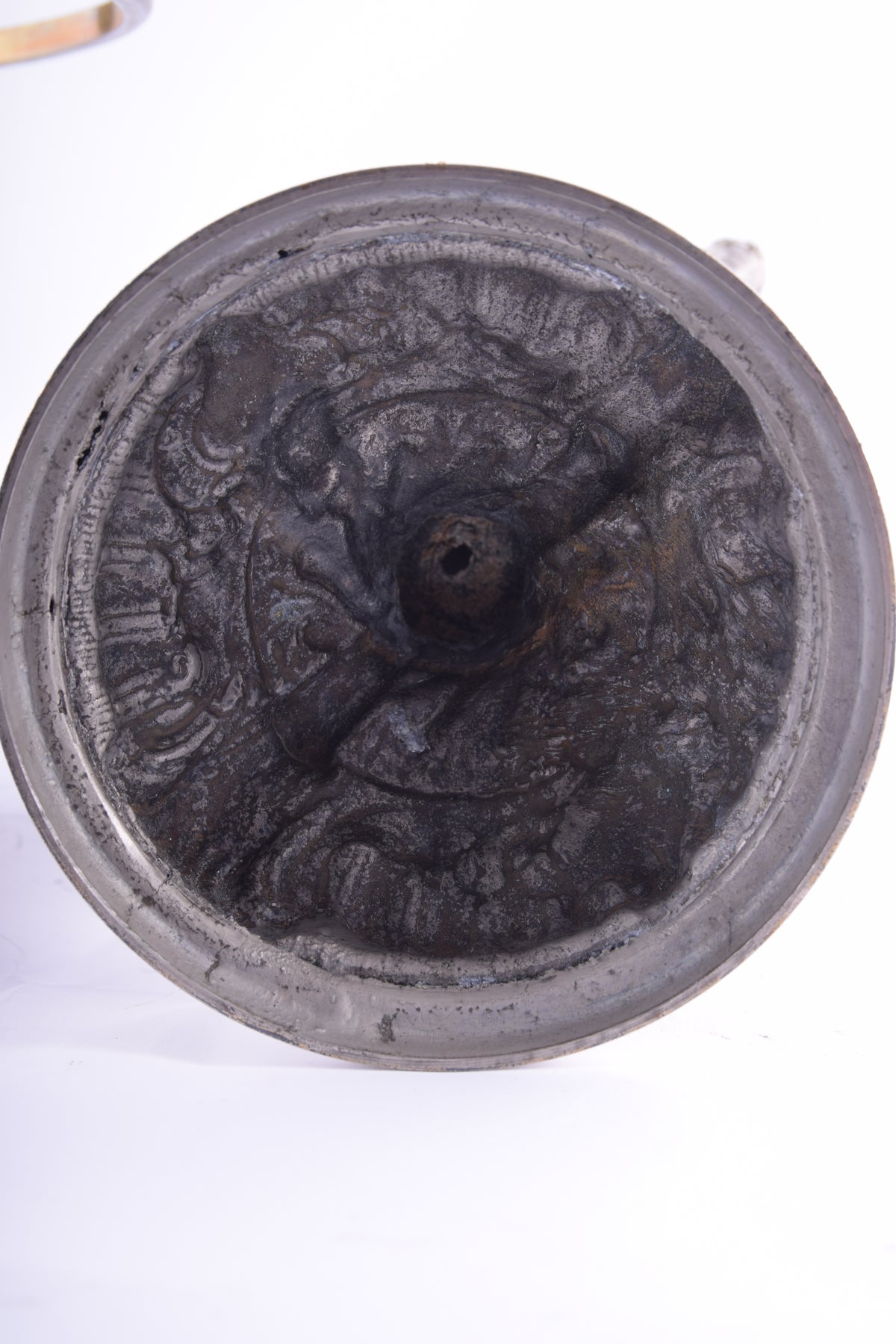 Zabytkowa Lampa Naftowa Carl Holy Berlin Neorenesans XIX w. 56x25 cm