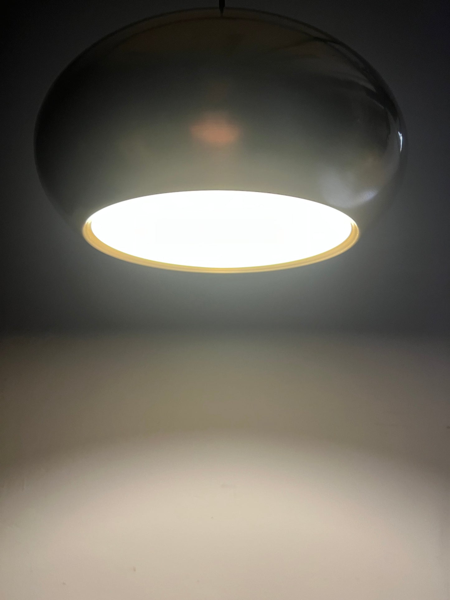 Para lamp , styl Jo Hammerborg / Fog & Mørup 60/70r typ UFO disk 32x15cm