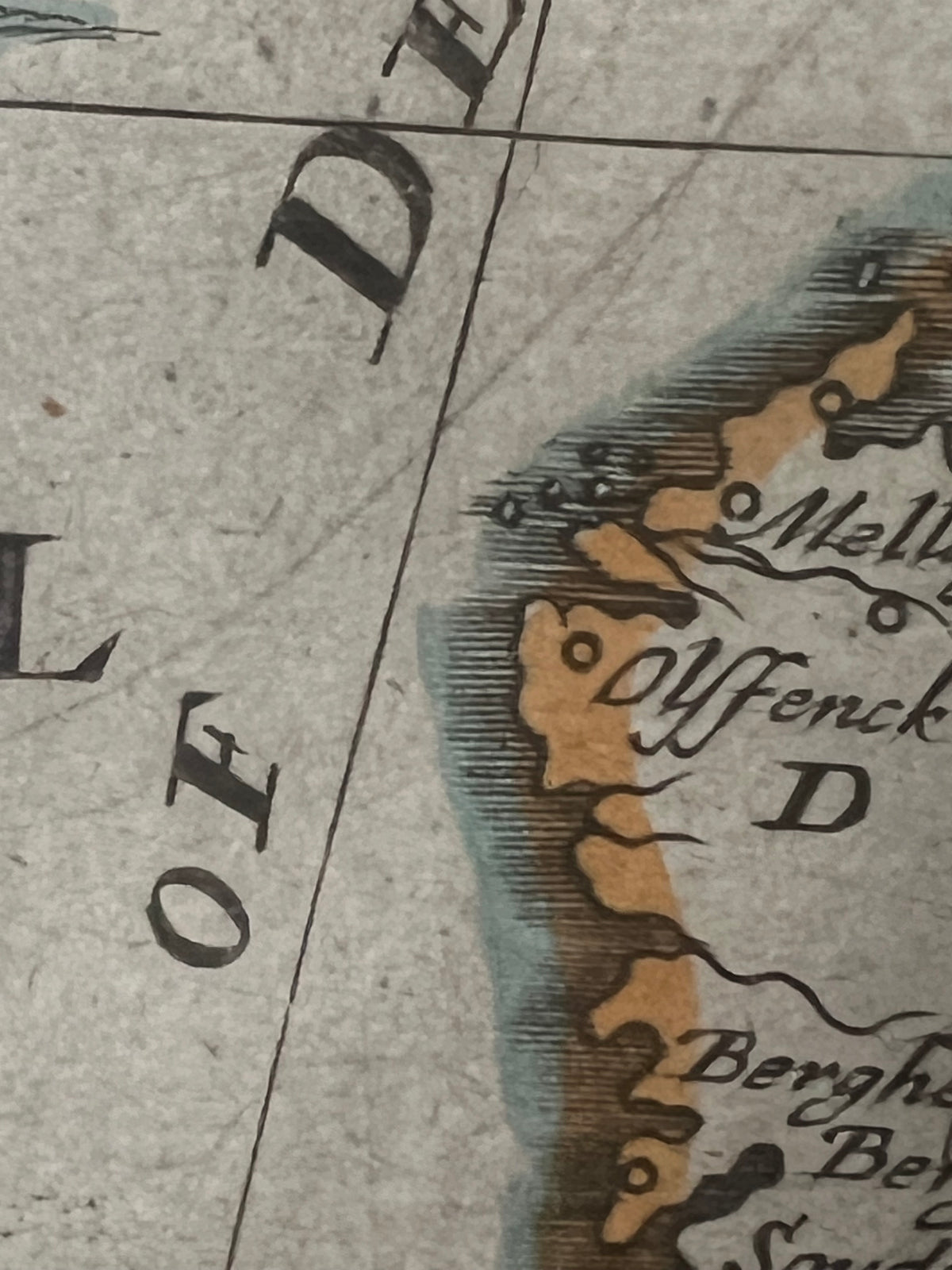 Mapa Europy Polska od morza do morza Miedzioryt R. Blome 1669r ok. 40x56cm