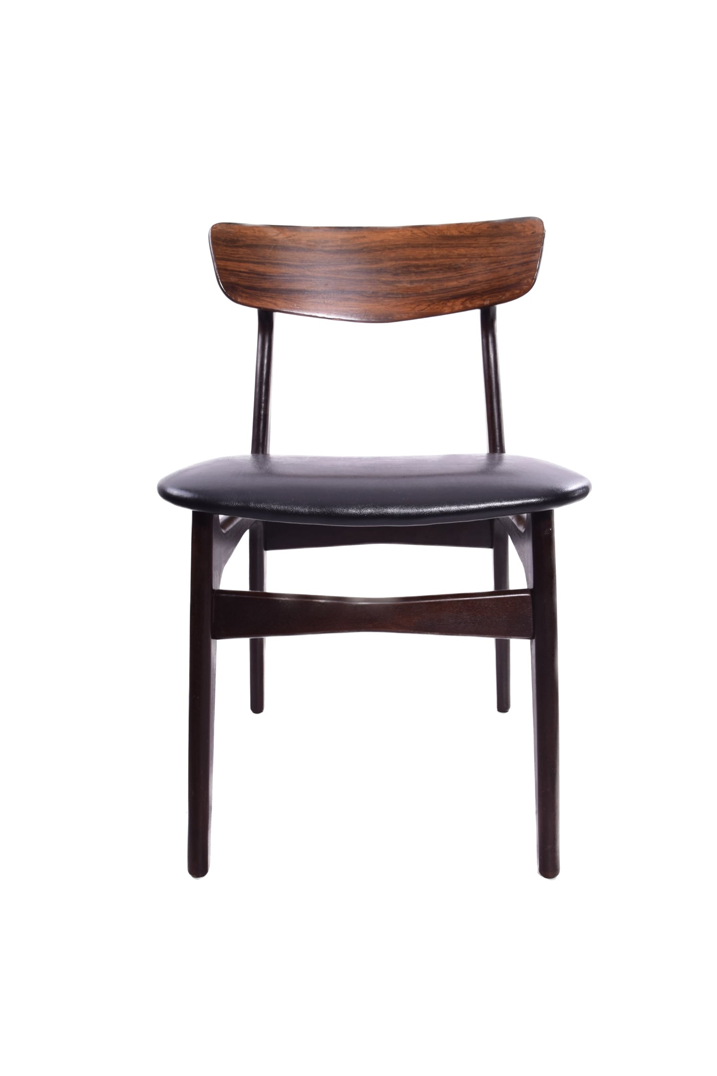 Zestaw 4 krzeseł duńskich Schøning & Elgaard z palisandru lata 60 78x46x46