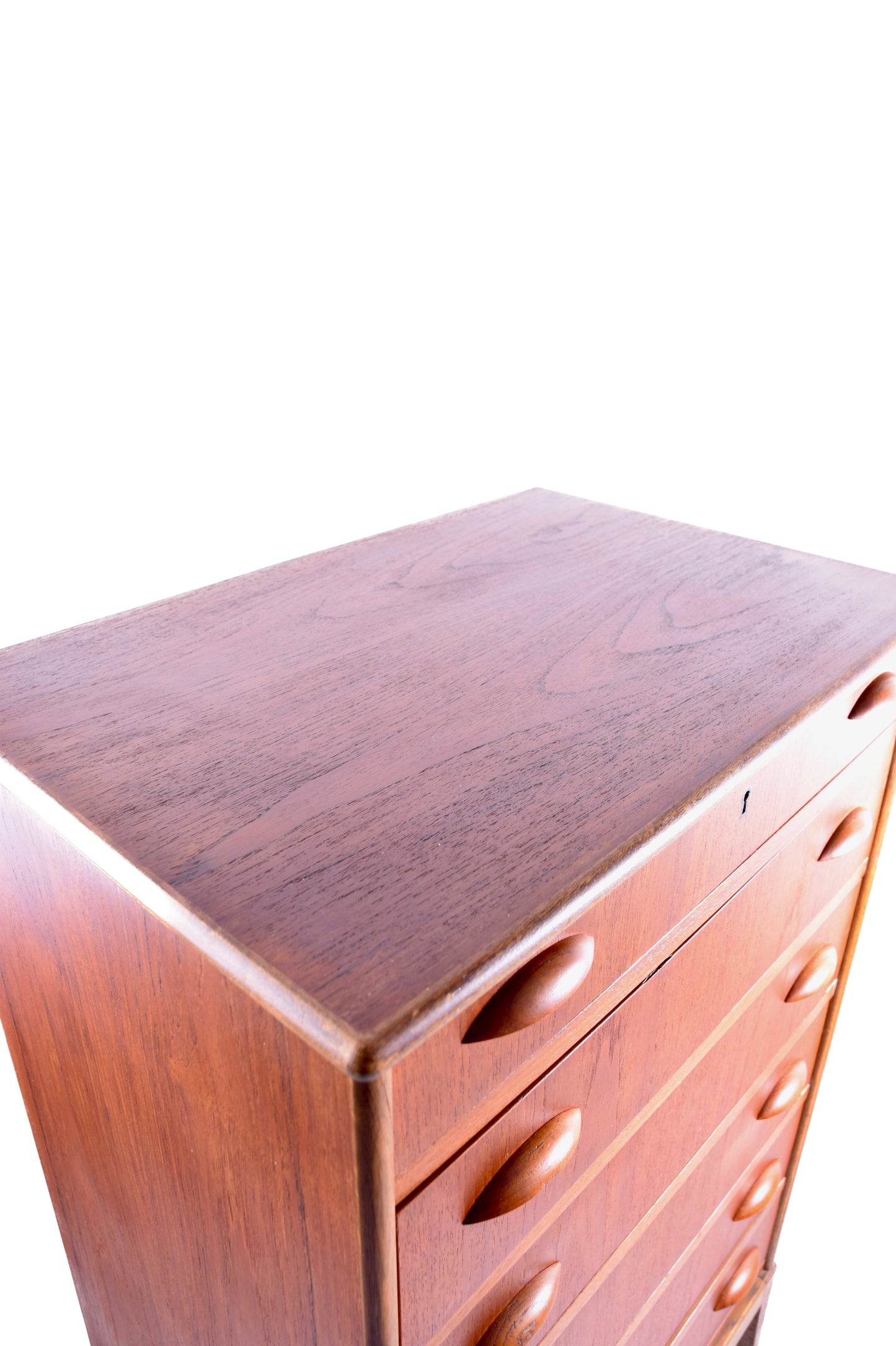 Duńska komoda teak – Danish Modern – lata 60 – 6 szuflad 103x64x43cm