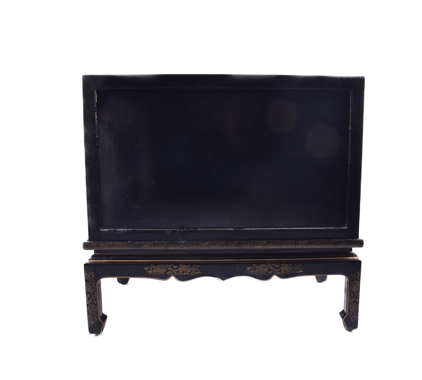 Sztuka Chin bogato zdobiona komoda z drzwiczkami 80x76x46 cm