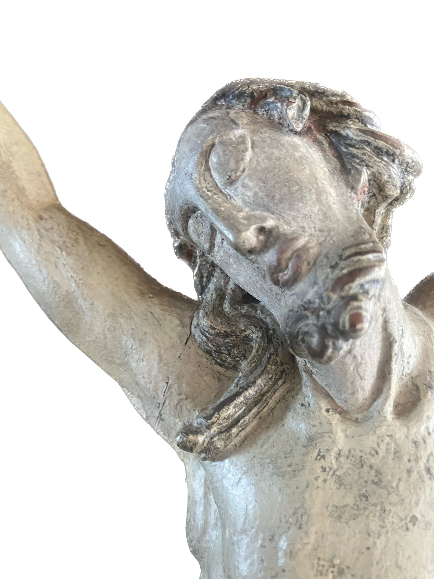 Chrystus ukrzyżowany rzeźba w drewnie lipowym XVIII wiek 70x47 cm