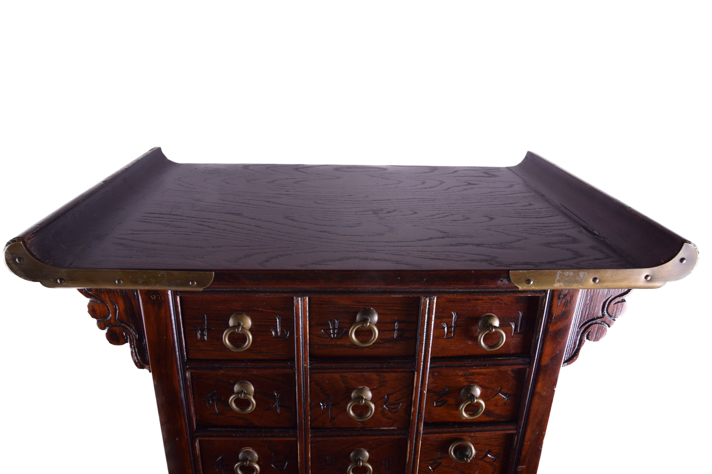 Sztuka Korei komoda apteczna w kształcie pagody z jedną komorą 78x43x27 cm