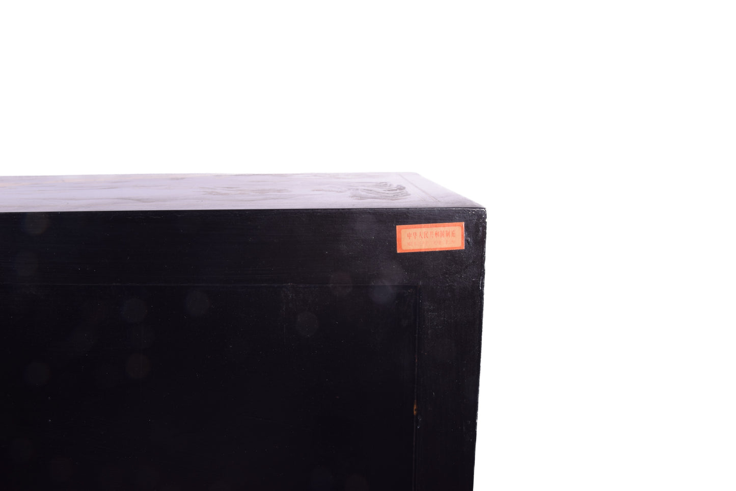 Malowana chińska zgrabna komoda malowana w krajobrazy 92x61x30cm