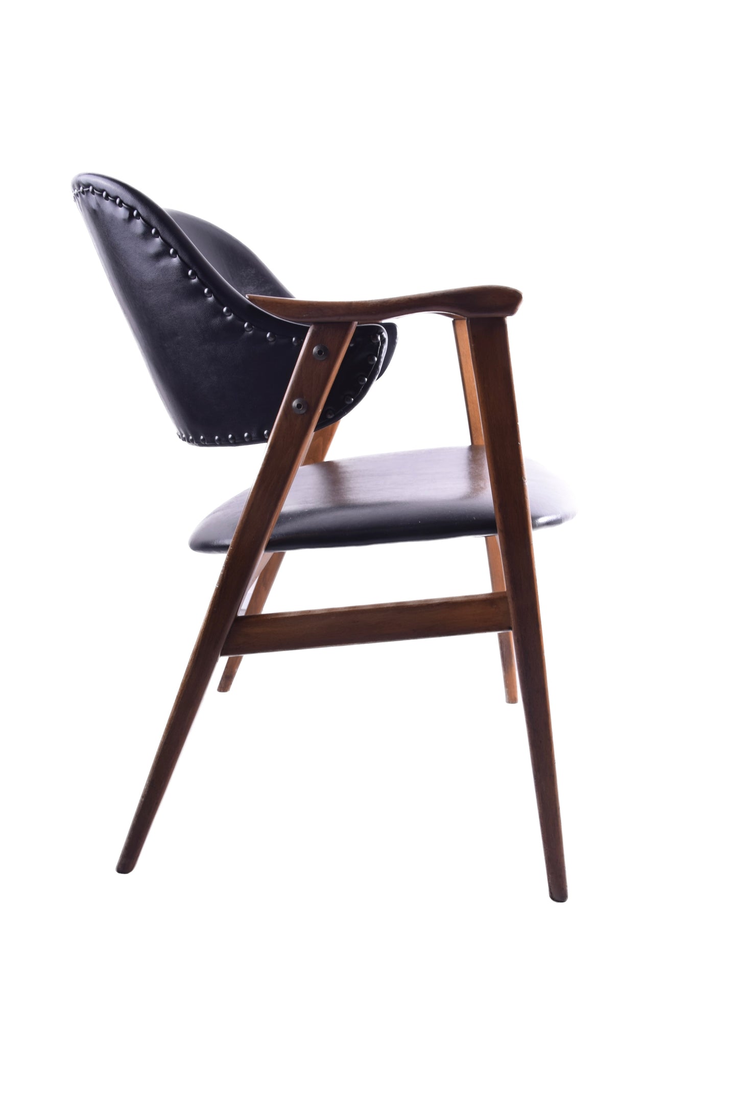 Para zgrabnych foteli lata 60 buk super wygodne 78x60x60 cm