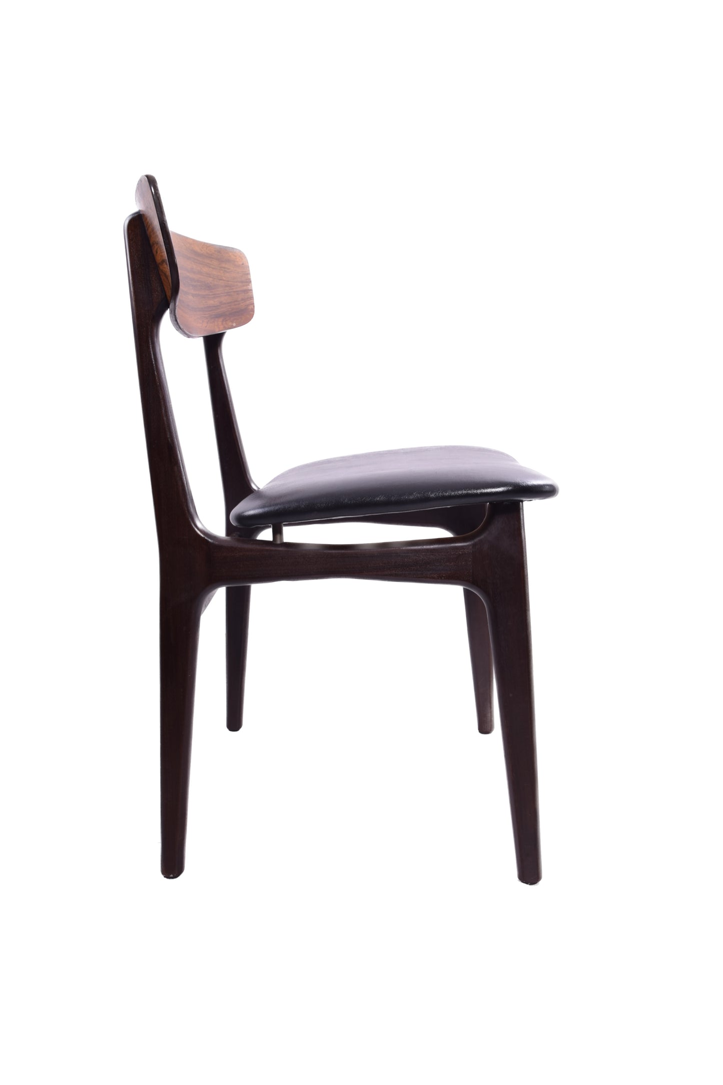 Zestaw 4 krzeseł duńskich Schøning & Elgaard z palisandru lata 60 78x46x46