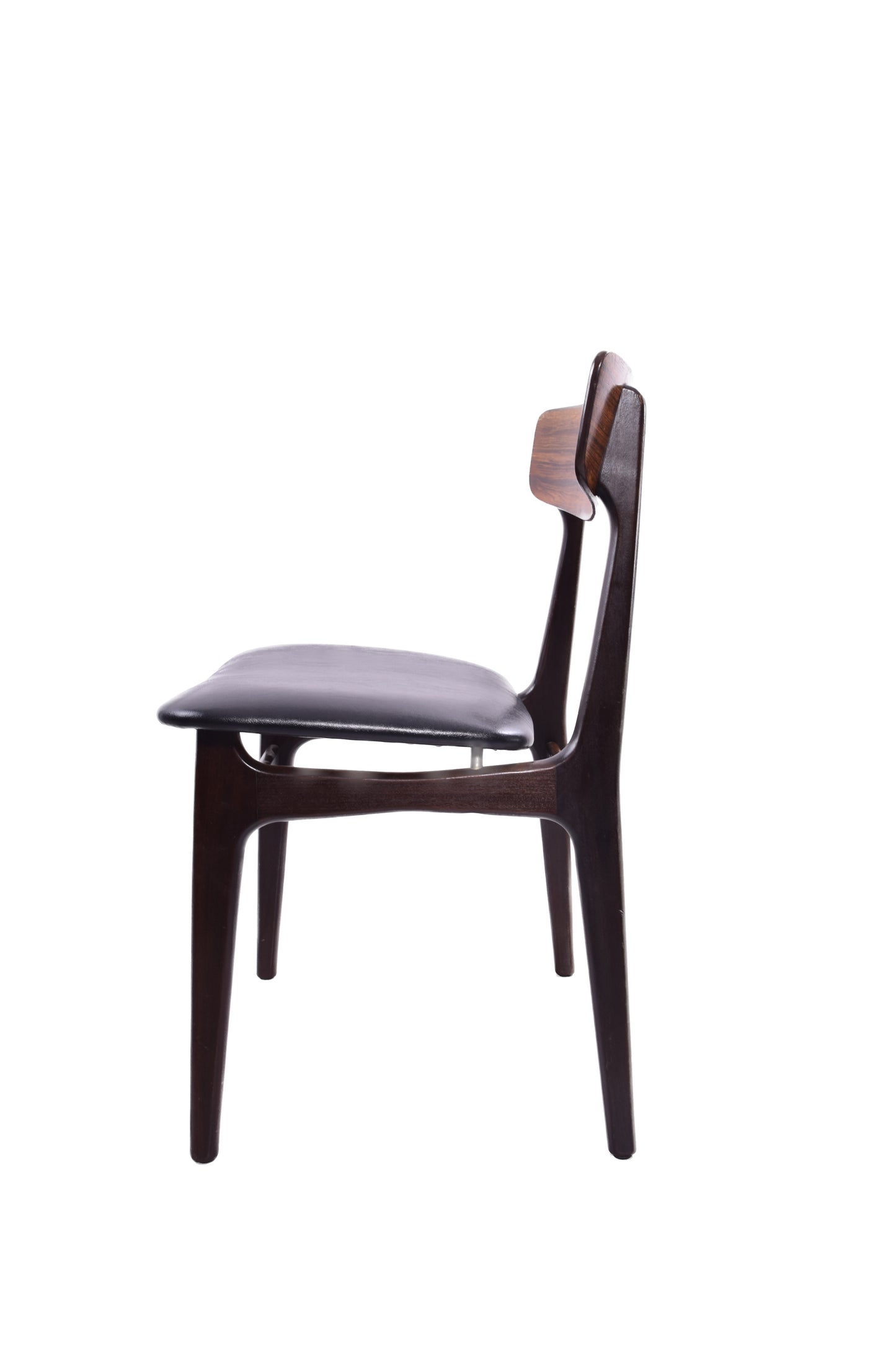 Zestaw 4 krzeseł duńskich Schøning & Elgaard z palisandru lata 60 78x46x46