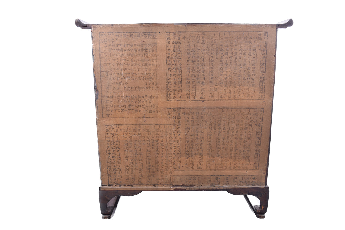 Koreańska komoda Morijang / Bandajiz motylami 1920–50 72x71x30 cm