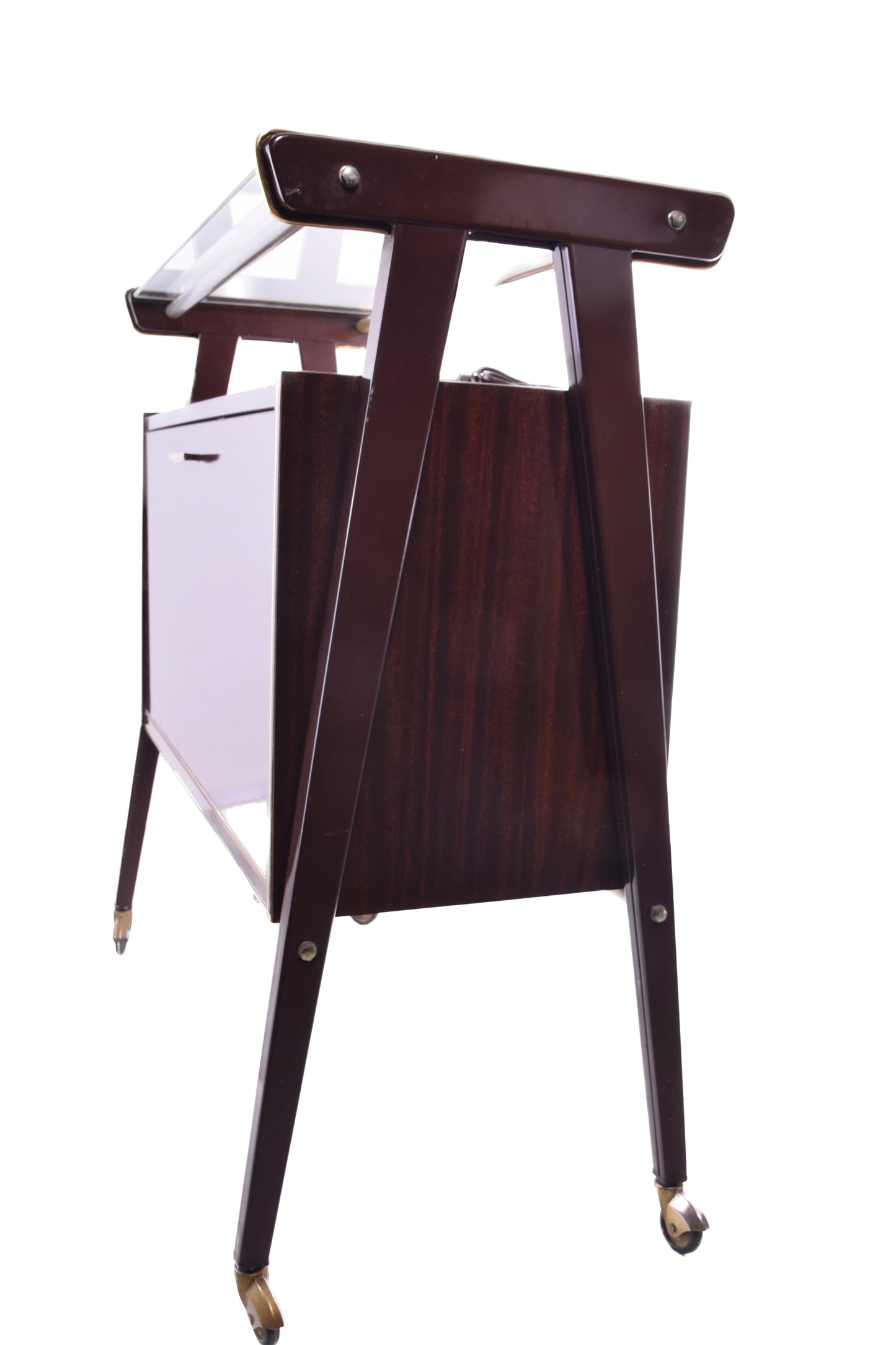 Barek RAMA podświetlany Włochy Mid-Century Modern lata 50./60. 80x84x42 cm