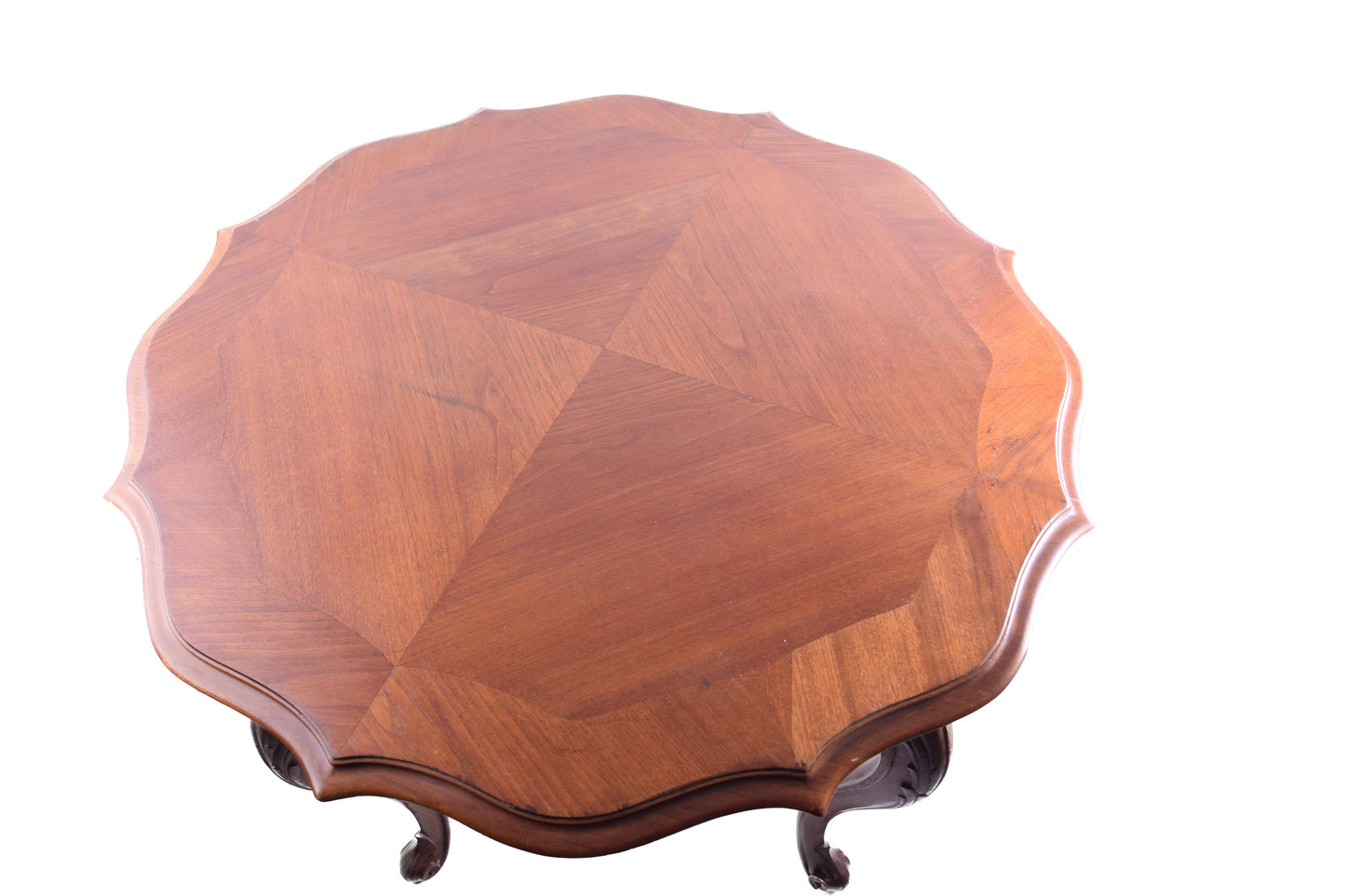 Stolik salonowy , do herbaty, karciany , Ludwik I poł XX w śr86 wys68cm