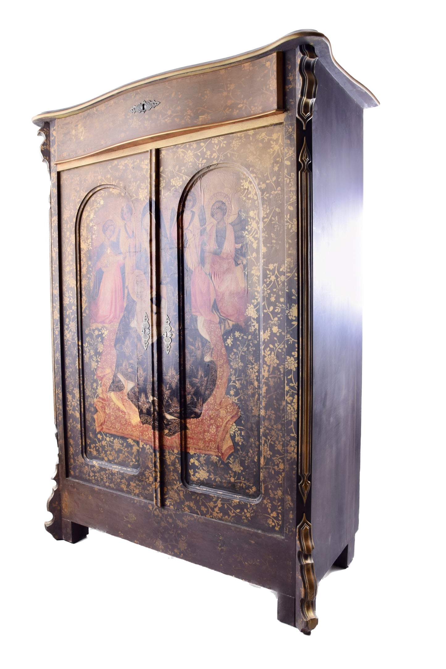 Bieliźniarka komoda Vertico  unikalny zdobiony front Botticelli 140x98x50 cm