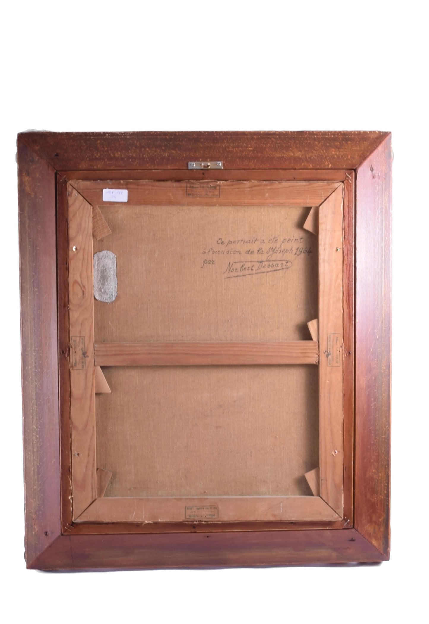 Portret dziewczynki j. Dessart 1964 r 67x57 cm