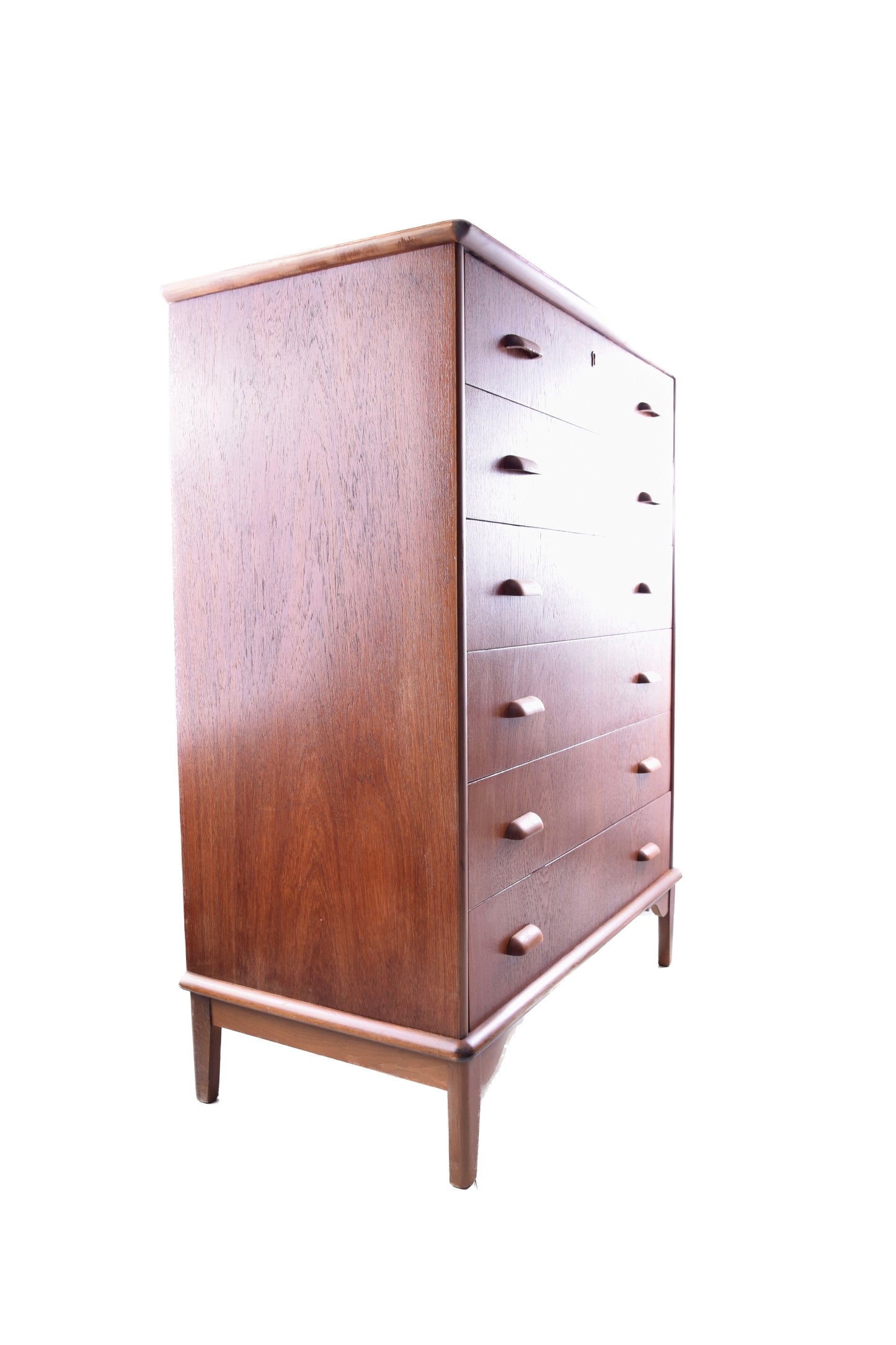 Duńska komoda teak – Danish Modern – lata 60 – 6 szuflad 105x80x42cm