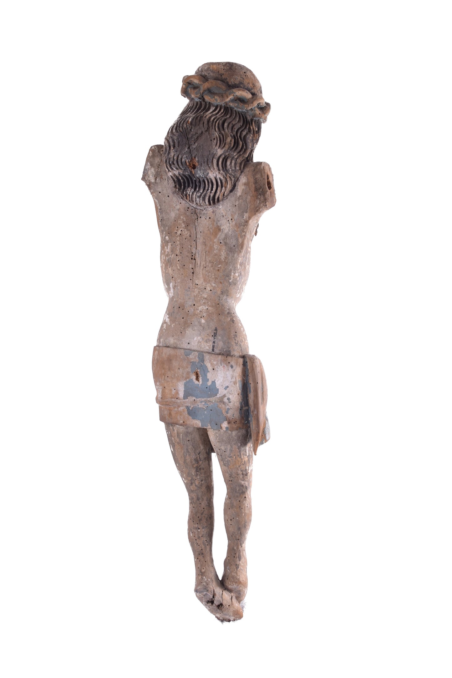 Chrystus Ukrzyżowany (Corpus Christi) Drewno XVI/XVII wiek 70 cm