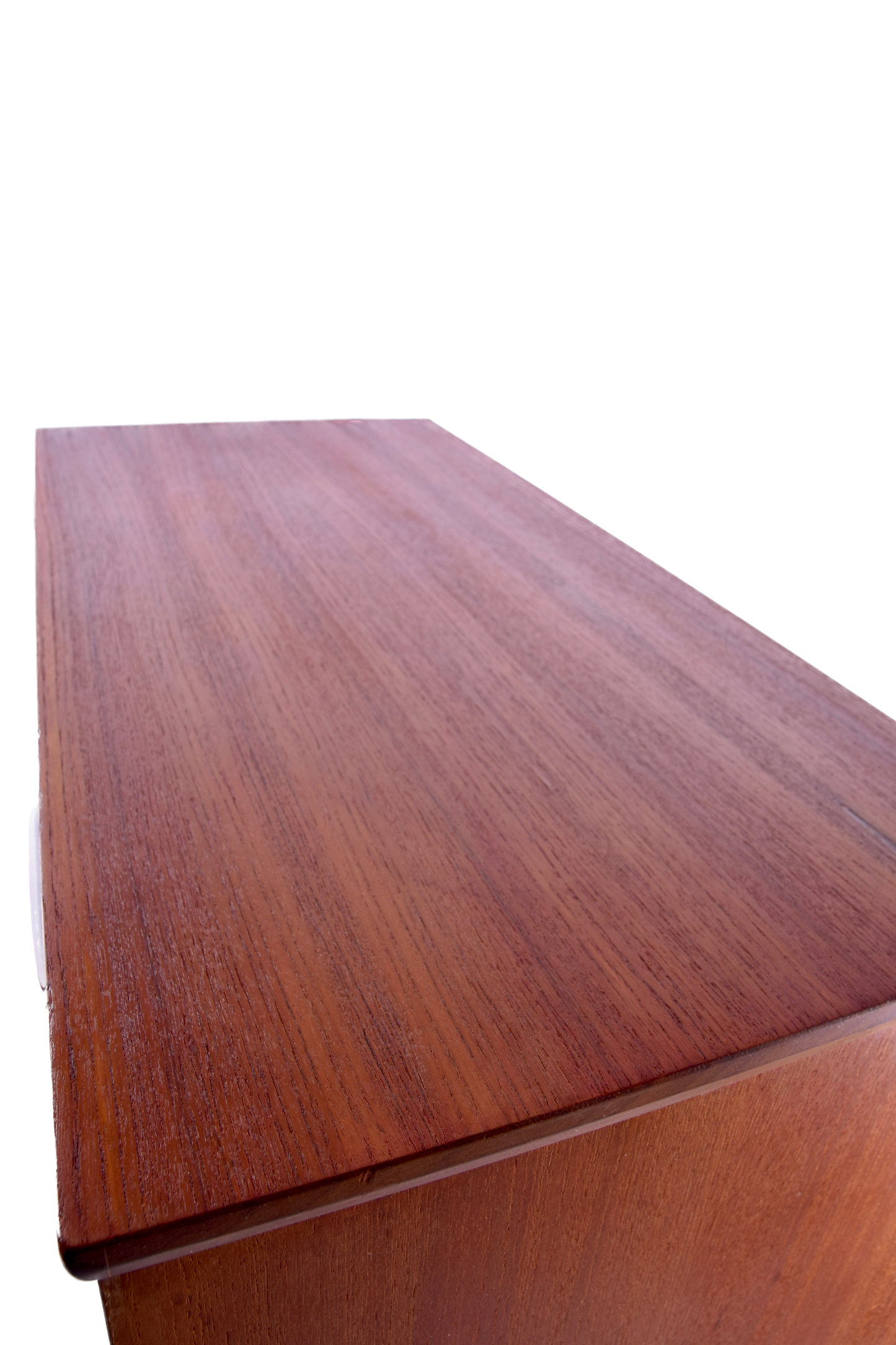 Duńska komoda Ejstrup Mobelfabrik teak 4 głębokie szuflady nóżki 85x95x41cm